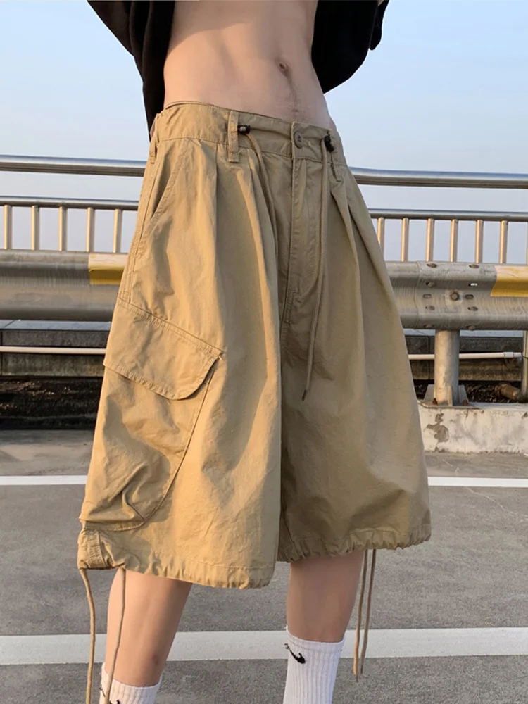 

Мужские шорты Cityboy Workwear, летние модные шорты цвета хаки, американские брюки свободного кроя, молодежные дышащие тонкие шорты, модель Thin Model