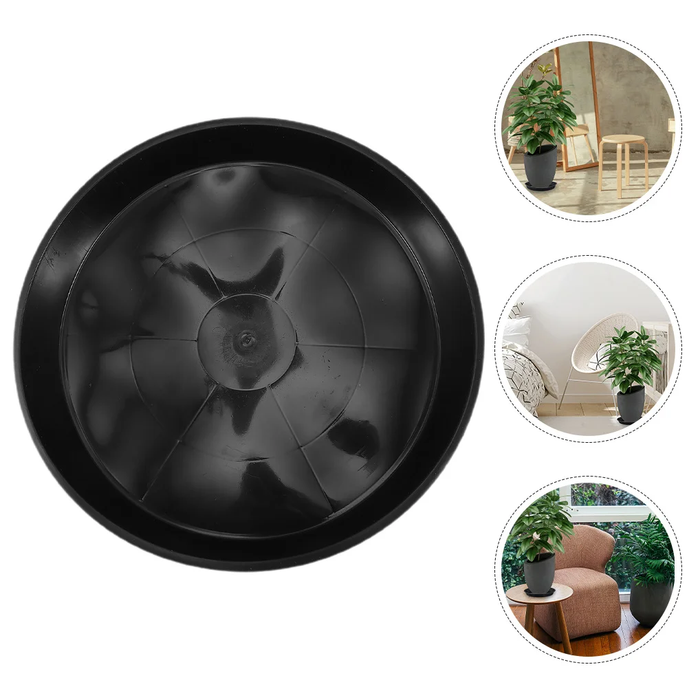 

8pcs Plant Saucers For Indoor Plants Round Thickened Drip Trays Waterproof Floor Protection Easy Clean Bonsai Tray Plastic Trays