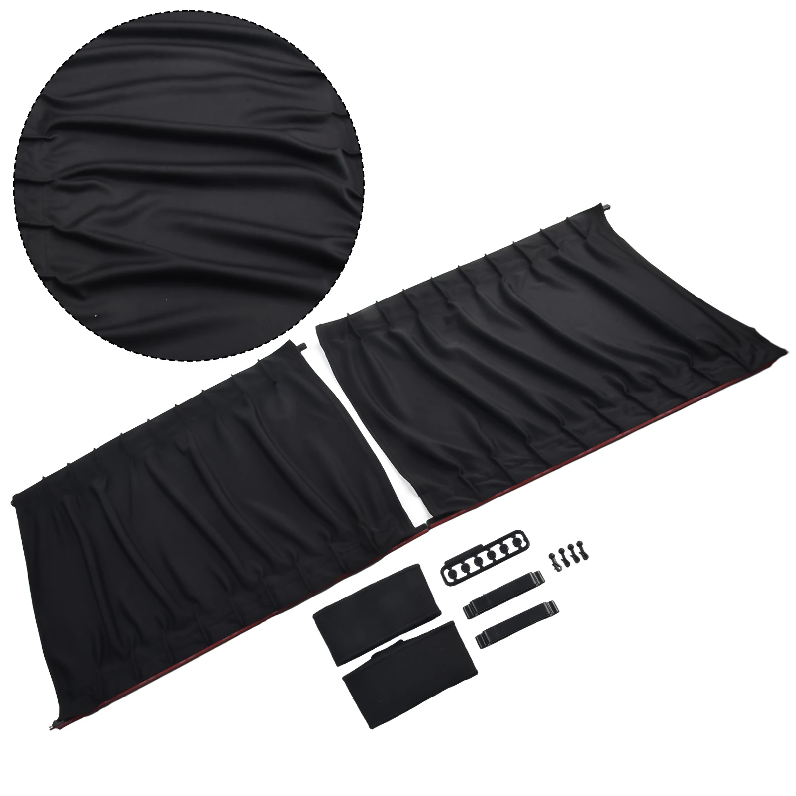 Newest Nice Pack Part Portable Practical Pro Quality Curtain Van UV 2Pcs Vehicle Straps Sunshade 50*39cm Visor