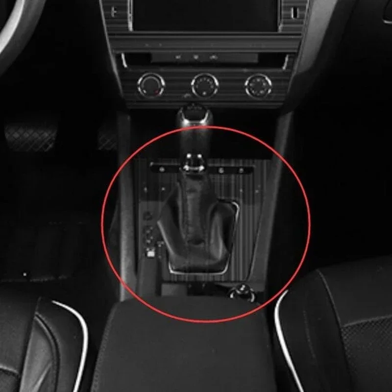 

Auto Gear Shift Panel Cover Replacements Stainless Steel Interior Mouldings For Skoda Octavia/RS 2015-2019 Car Sticker