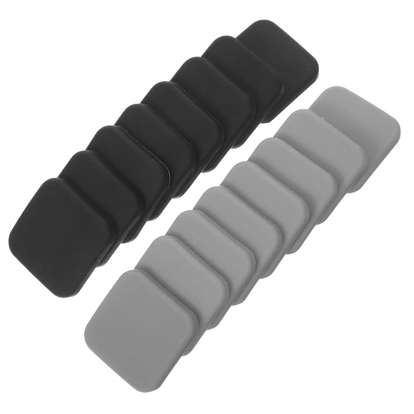 

16Pcs Door Knob Wall Protector Silicone Square Bumper Pads Adhesive Anti-Collision Door Stopper Protector Pads for Cabinets