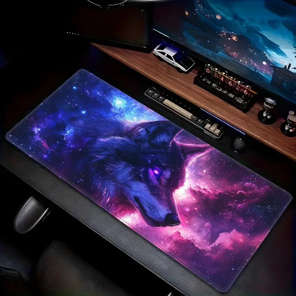 

DeskMat Fantasy Universe Starry Dragon gaming Mouse Pad Stitched Edge Durable Non-Slip HYBXAXC pad office rug Computer mousepads