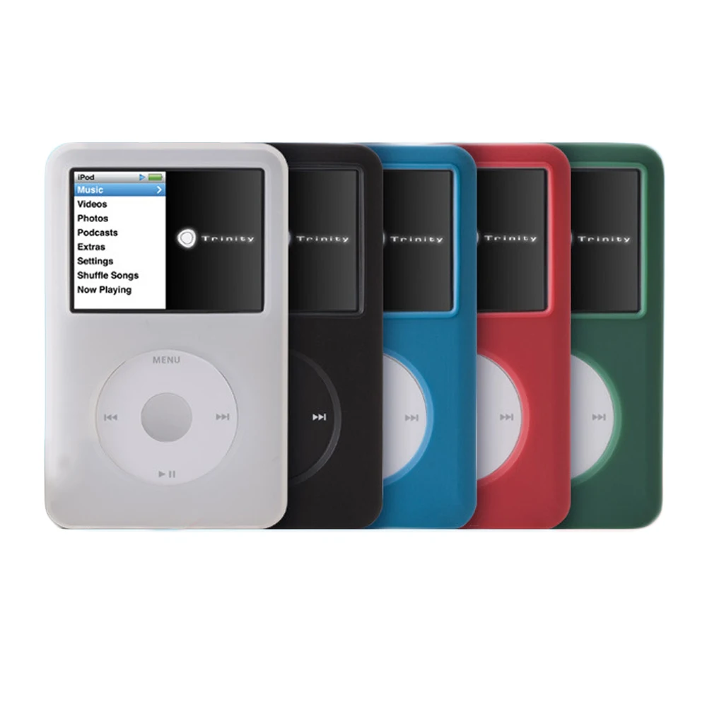 Silikonhülle, weiche Silikonkautschuk-Schutzhülle für iPod Classic 3. 80 GB, 120 GB, 160 GB
