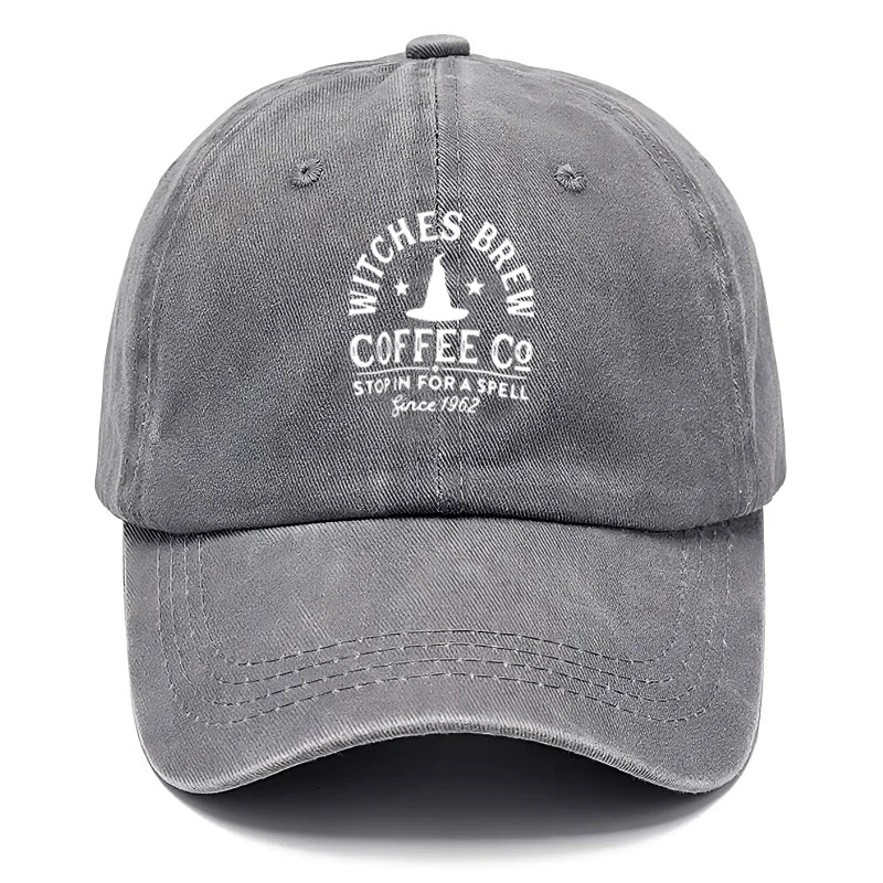 تخصيص الساحرات المشروب خمر قبعة بيسبول قطنية مغسولة قابل للتعديل المتعثرة قبعة سائق الشاحنة للنساء قبعة مهرجان الهالوين