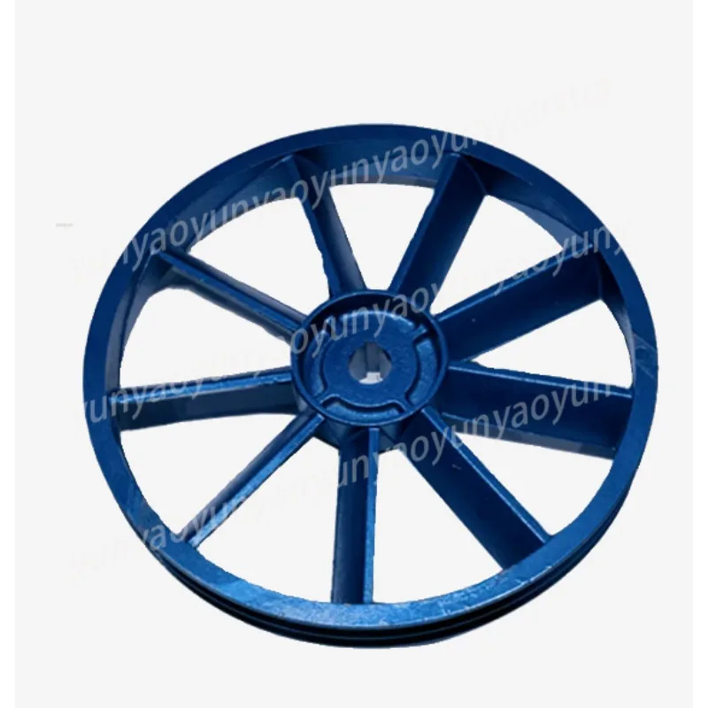 Press Pulley Single Double Slot Air Compressor Parts Air Pump Main Wheel Flywheel Cylinder Head Durable Replacement