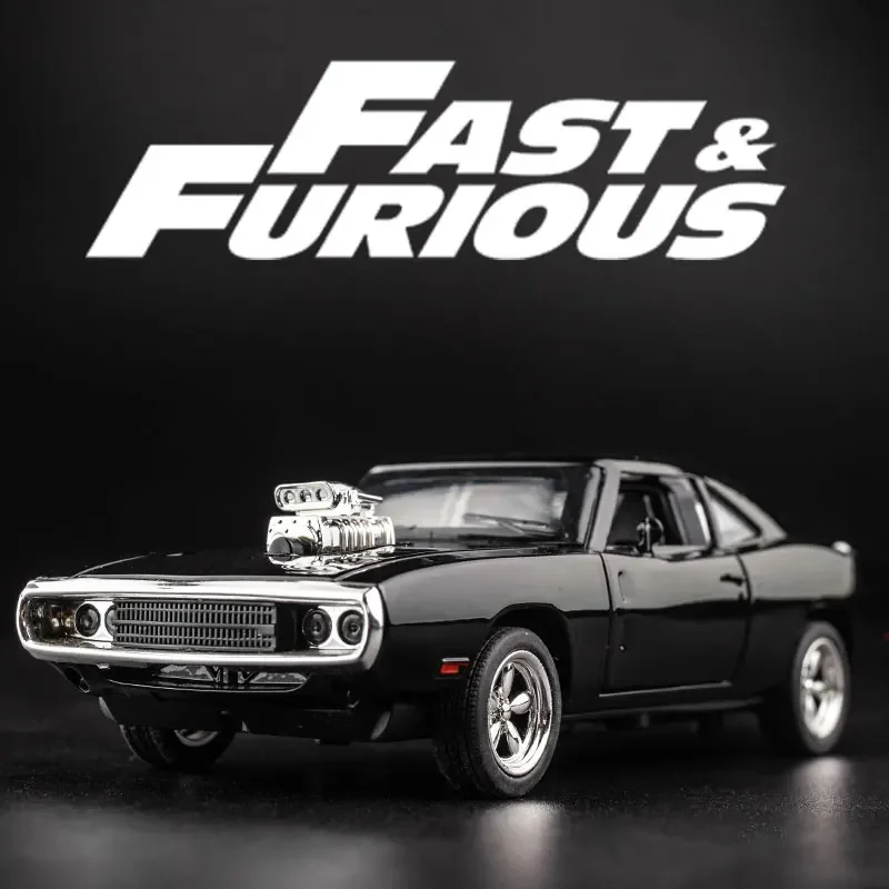 MINI AUTO 1:32 Dodge Charger The Fast And The Furious Alloy Car Models kids toys for children Classic Metal Cars