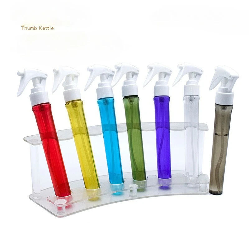 Refillable Thumb Spray Bottle Salon Hair Styling Water Mist Hydrating Moisturizing Alcohol Dispenser Mini Portable Travel Bottle