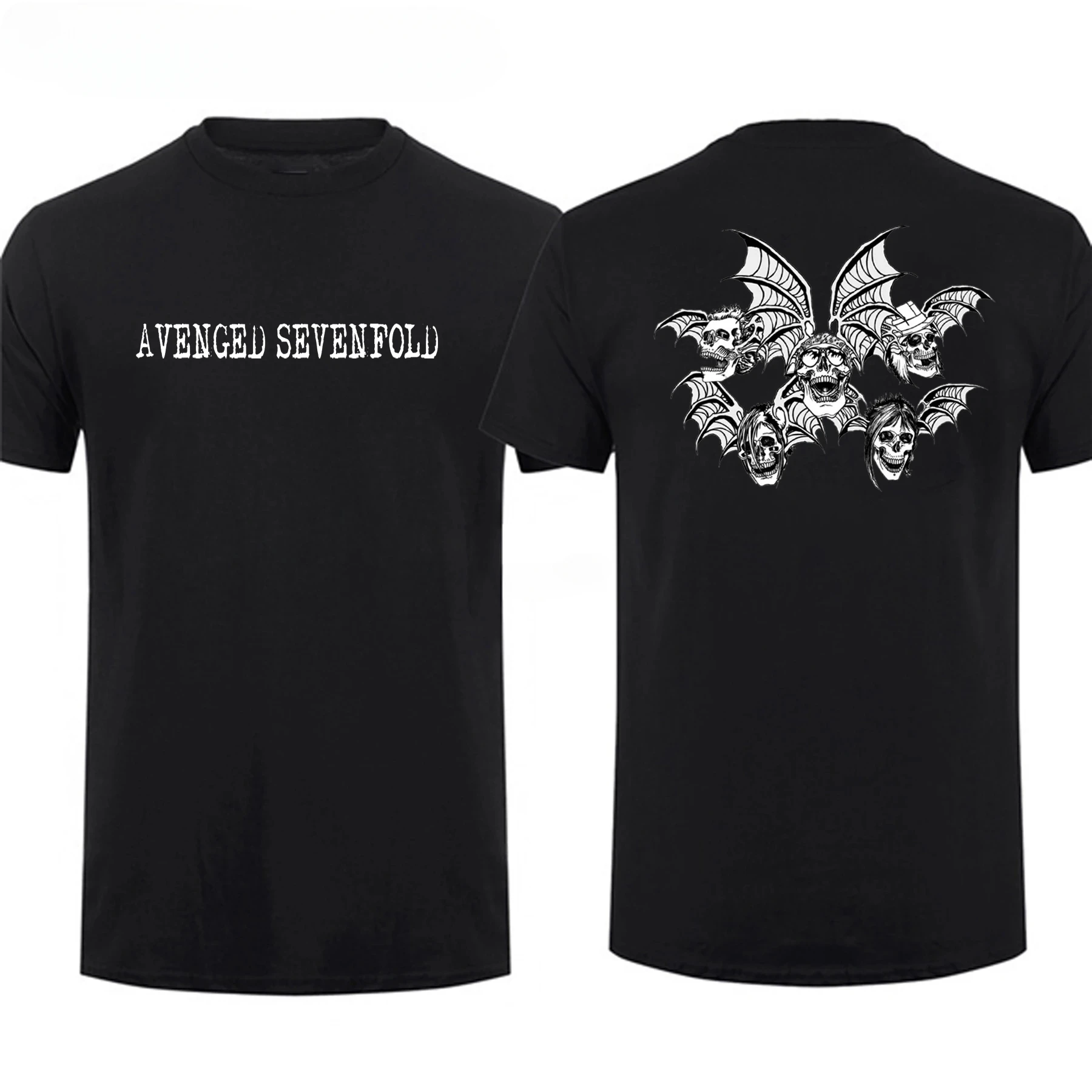 LE 2024 Avenged Sevenfold Life Is But A Dream North American Tour Printed T shirt Heavy Metal Band Woman Man Fans