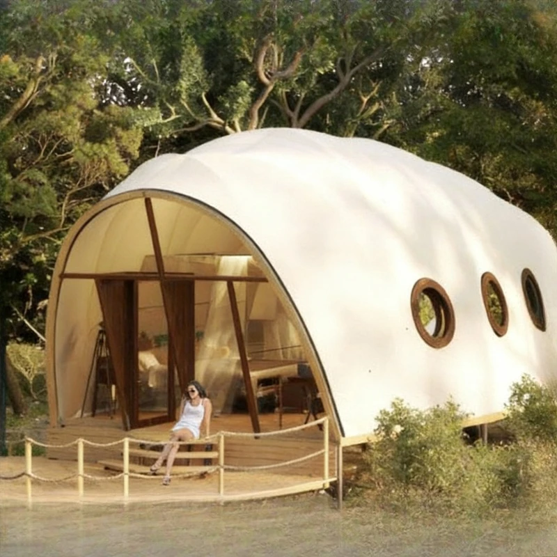 Hotel Camp Bug Cocoon Tent Featured Homestay Multifunctional Caterpillar Double Head Outdoor Starry Sky Camping
