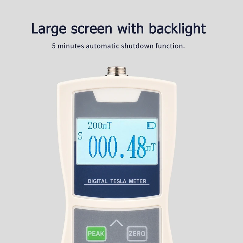 LICG For Digital Tesla Meter Gaussmeter 200Mt/2000Mt Standard Radial Hall Probe High Accuracy Surface Magnetic Field Tester