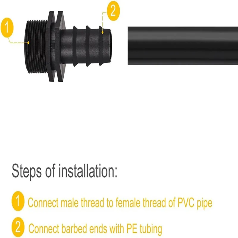 1/2inch 3/4 to 16mm 20mm hose irrigation fittings micro irrigation fittings
