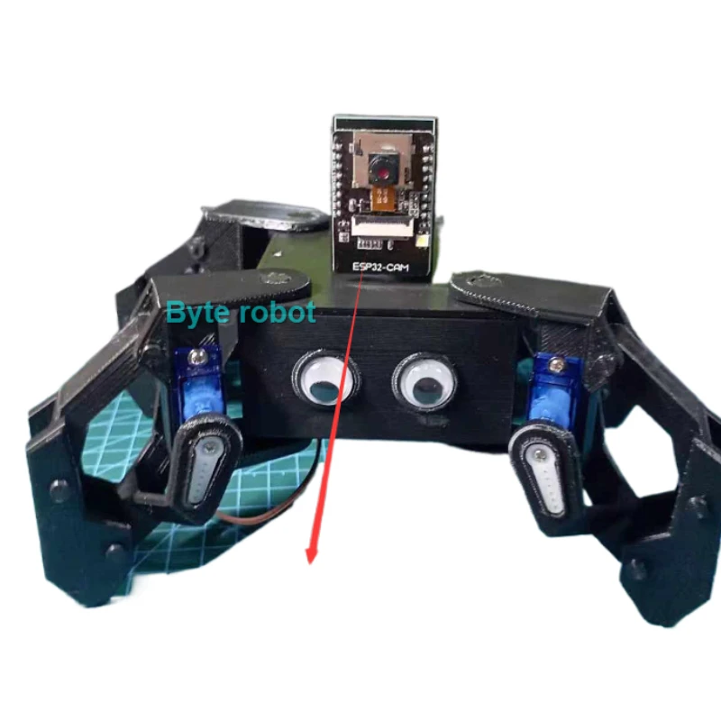 SG90 4 Dof  Robot Spider with Camera Video for Arduino Robot DIY Kit ESP32-CAM Robot ESP8266 Open Source Code Programmable Kit