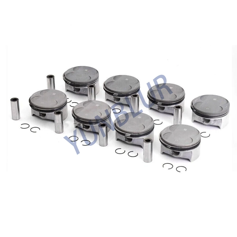 STD Engine Rebuild Gasket Set Piston & Rings Bearing Kit Fit 4.4 L Gsa N62B44 N62B44A For 01-10 BMW 545i E60 E61 645Ci E63 X5