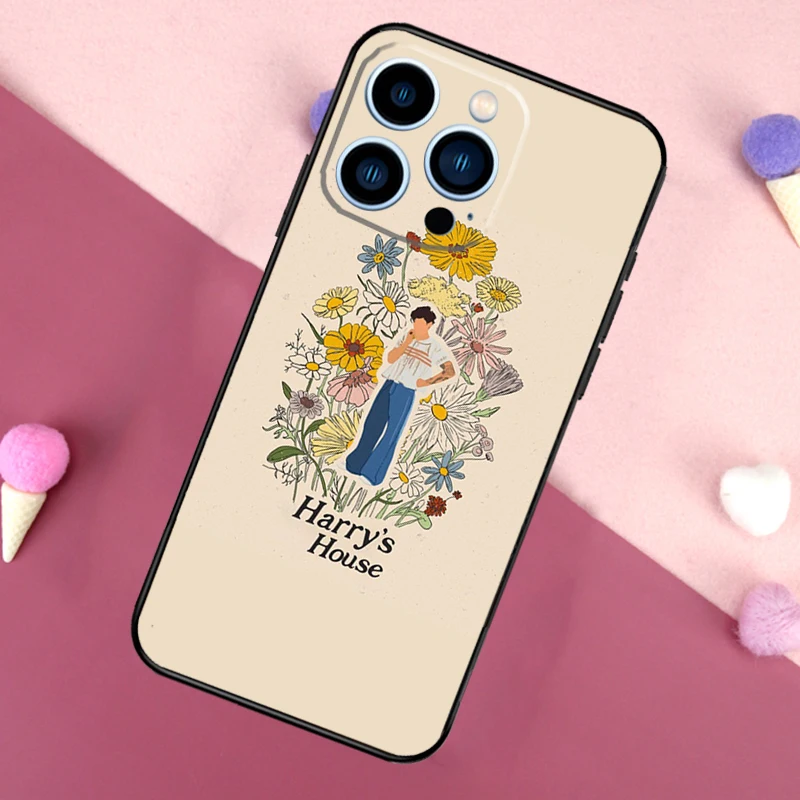 H-Harrys House Phone Case For iPhone 11 12 13 14 Pro Max Mini X XS Max XR Plus Full Cover