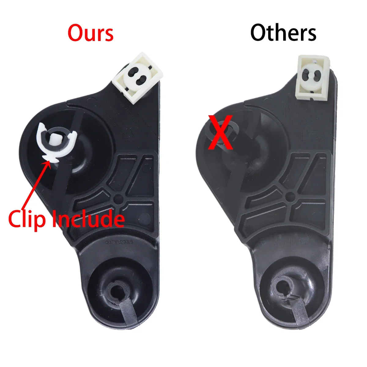 For Seat Toledo KG Relay Lever & Retaining Clip Manual Gearstick Shifter Selector Linkage End Bracket Replacement Patrs 13-2019