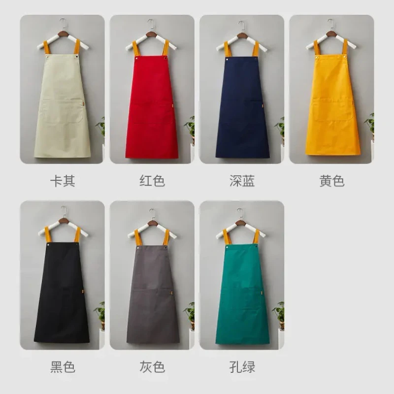 Tablier en toile à sangle pour hommes et femmes personnalisable avec motif de logo