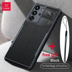 For ZTE Nubia Red Magic 10 Pro, 10 Pro Plus Case XUNDD Airbags Shockproof Quality PC + TPU Protective Back Cover