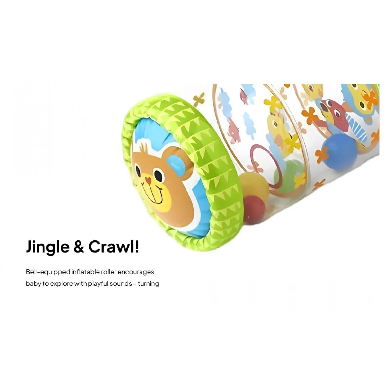 Baby Crawling Practice Toy PVC Baby Toy Crawling Toy for Child Kids Beginner
