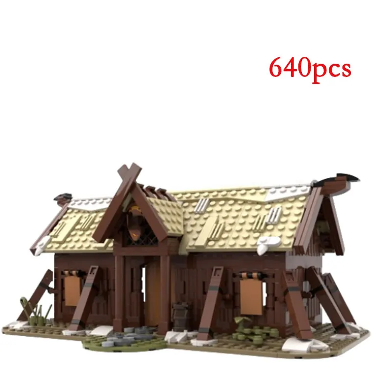 Spot MOC-102557 Petits décennie s de Construction Paremploi Assemblage Maison d'Assemblage Série de Construction Jouets Puzzle DIY Modèle Cadeau pour Enfants