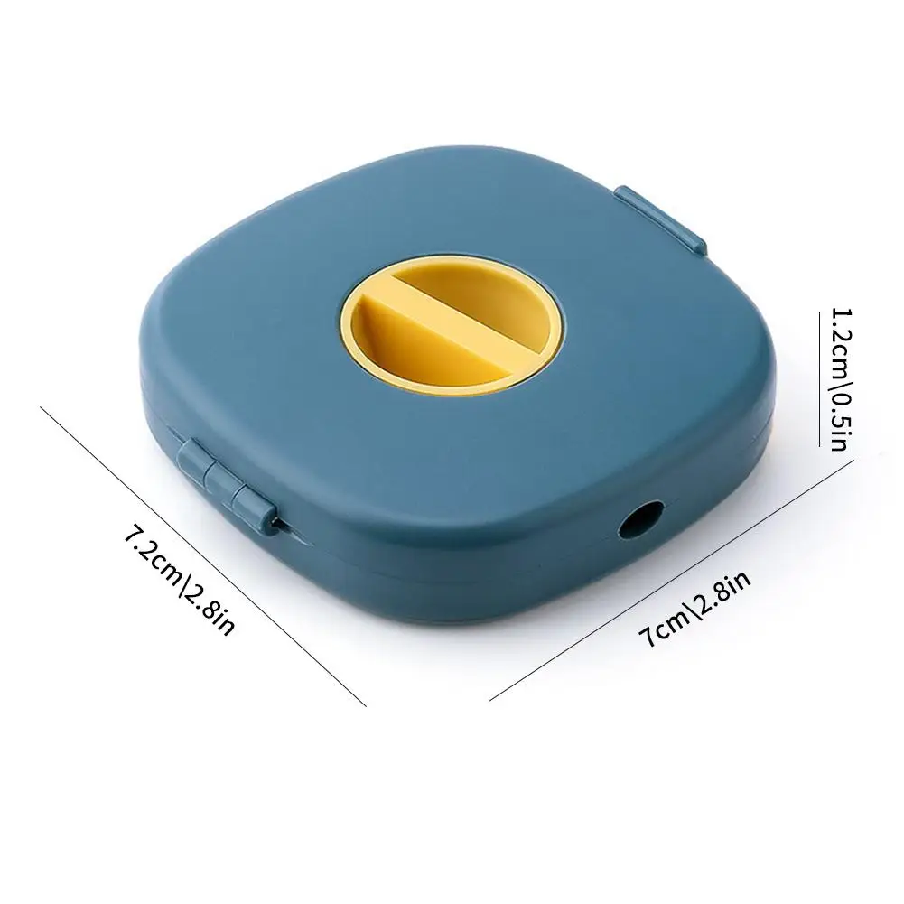 Portable Round USB Cable Winder Rotating Organizer For Mobile Phone Charging Data Cables Desktop Organizer Box ﻿