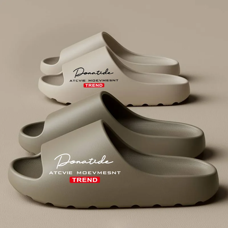 

Fashion Brand Women Slippers 2025 Summer Classic Sports Sandals Men Casual EVA Flat Slippers Unisex Outdoor Indoor Shoes