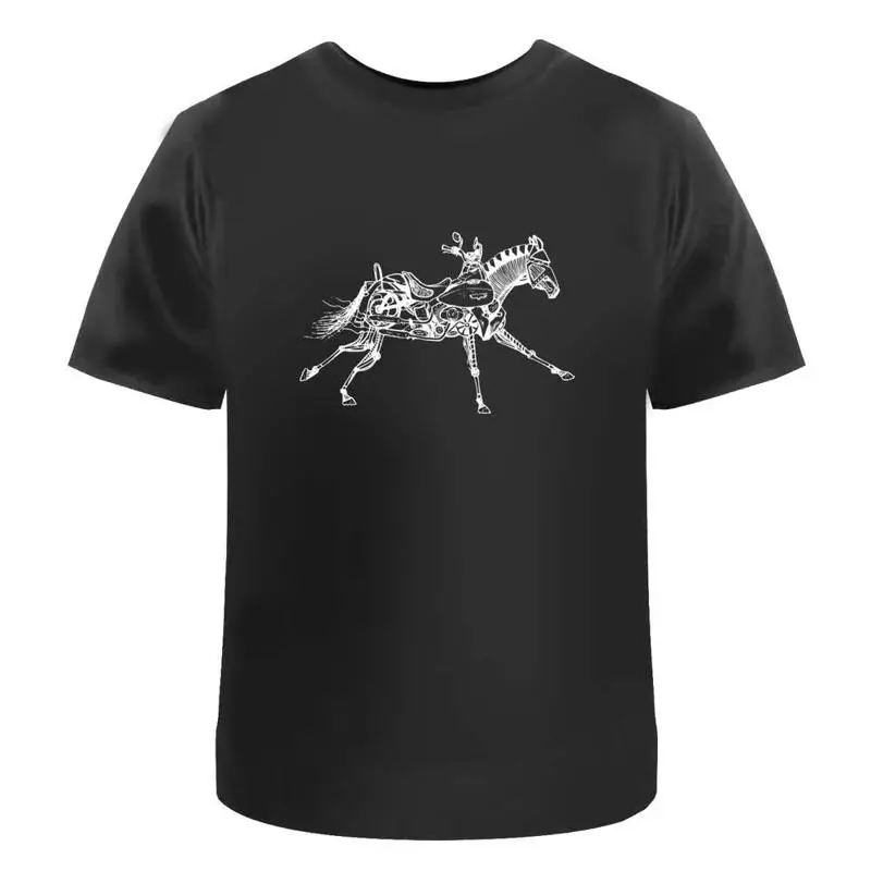 

Хлопковая футболка Motorbike Horse Ta005322