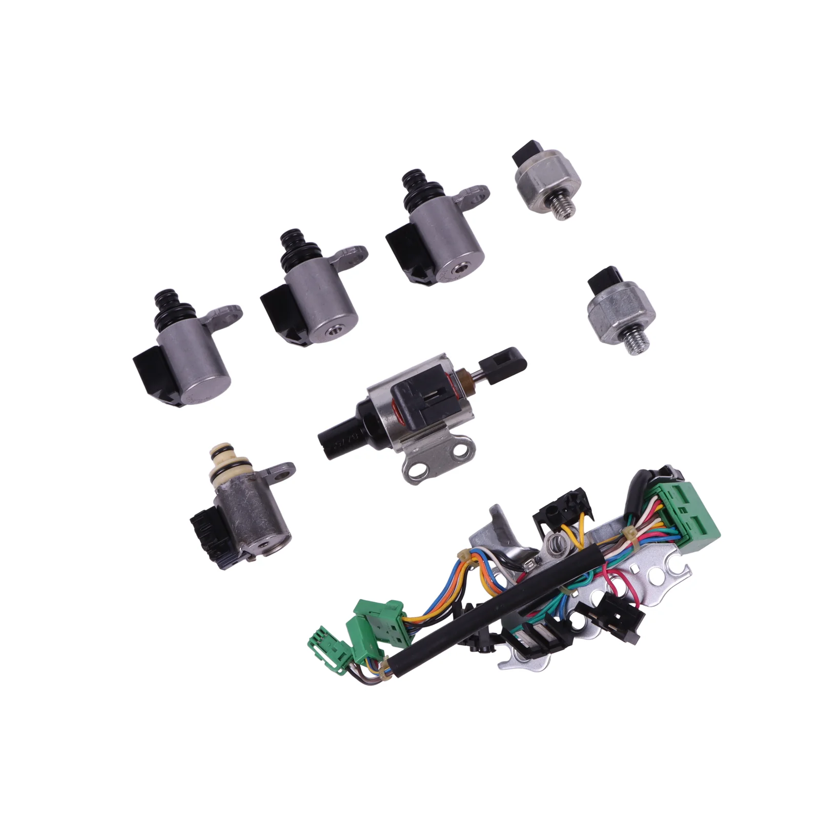 33446-JF011 JF011E RE0F10A F1CJA CVT Transmission Valve Body Solenoids Kit for Nissan Altima Sentra Dodge with 6 Months Warranty