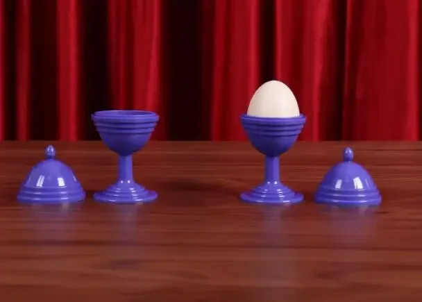 Egg and Vase Set Magic Tricks Toys Close Up Magic Props Illusion Mentalism Easy To Do Children Kids Magic Show Christmas