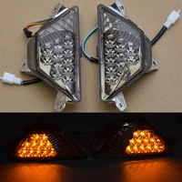 Luz LED de intermitente frontal para Kawasaki Ninja ZX-6R /KRT ZX636 2013-2023, Ninja 650 ER-6F EX650 2012-2022