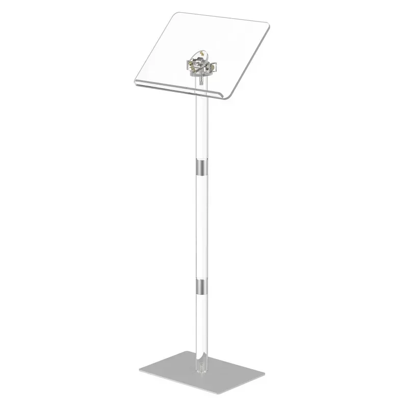 Acrylic transparent small podium classroom meeting lecture table