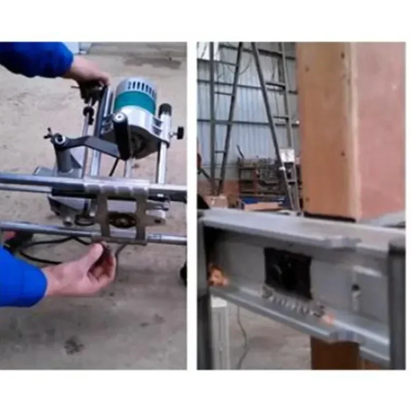 Wood Door Lock Opening Slot Machine Wood Door Lock Opening Hole Solid Wood Door Opening Portable Mortise Machine