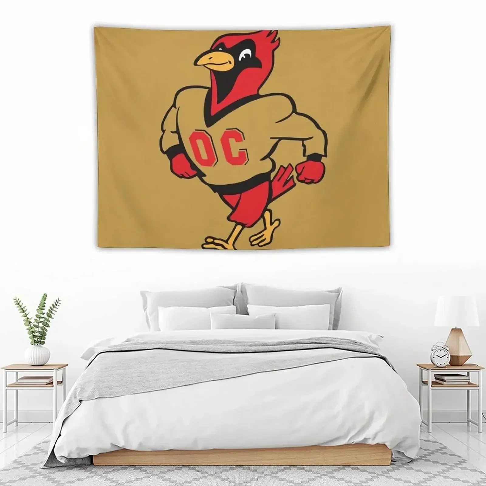 

Otterbein University cardinals Tapestry Home Decoration Accessories Room Aesthetic Korean Room Decor Tapestry