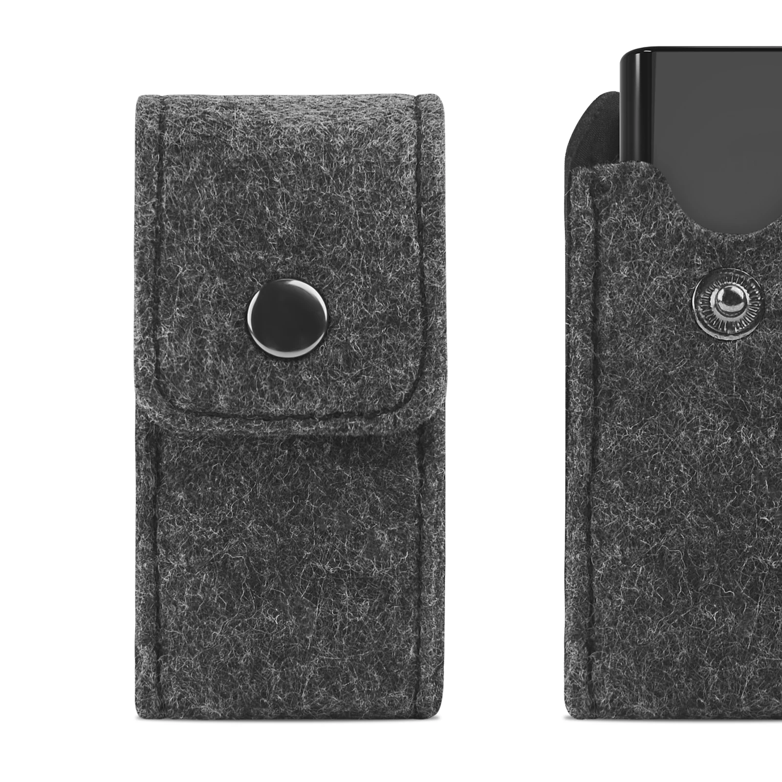 Geekria Feltro Case Cover, Compatível com Huawei FreeBuds, Batom True Wireless Earbuds, Fones De Ouvido Pele