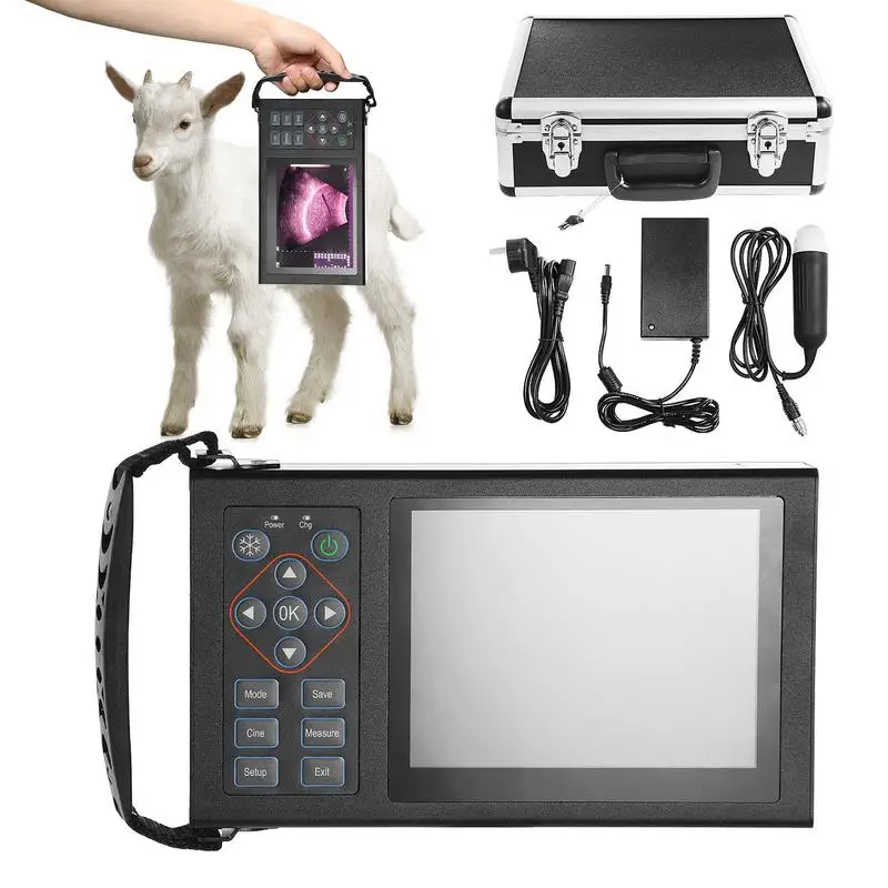 Veterinary Ultrasound Scanner Portable Pregnancy Testing For Cattle Cow Pig Sheep Horse Farm Animals Pet Ultrasound Machines