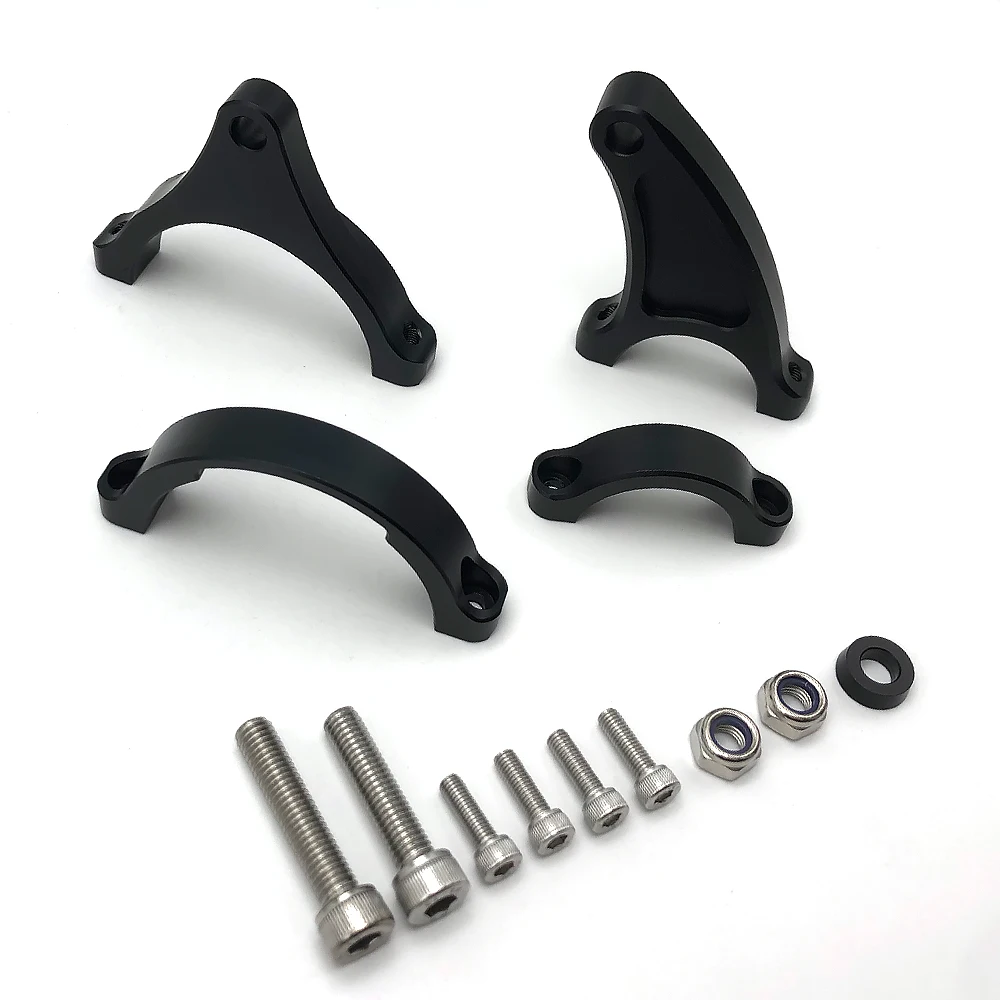 For Kaabo Wolf Warrior 11 Wolf King/Wolf King+ Warrrior GT Electric Scooter Parts Aluminum Alloy Material Steering Damper Bracke