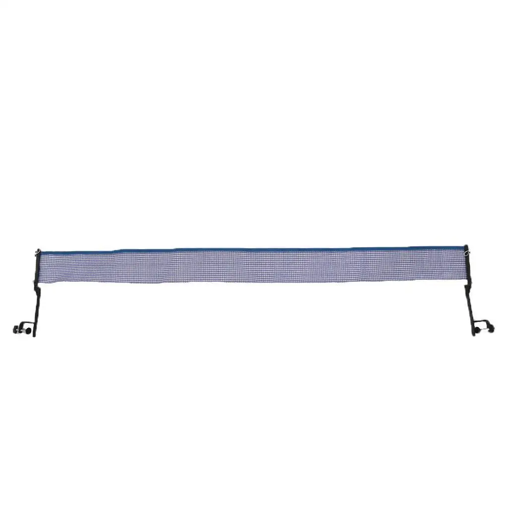 휴대용 표준 스포츠 탁구대 네트 탁구 네트 및 기둥 세트