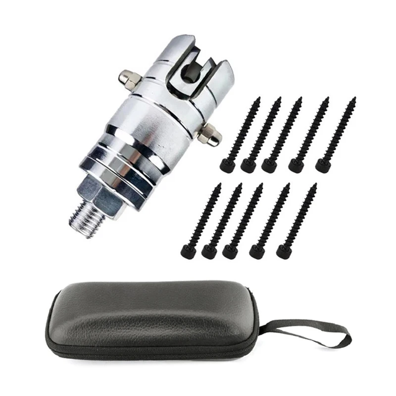 

Lock Cylinder Puller With 10pcs/Bag Screws Nail Puller Lock Tool Stainless Stell Power Puller Professional Lock Door