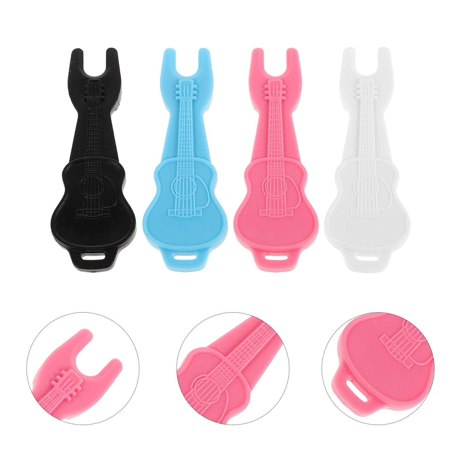 

10pcs Guitar String Winder Bridge Pin Puller For Acoustic Electric Guitar Manual Tuning Tool Peg Winder Multi-Functional Luthier