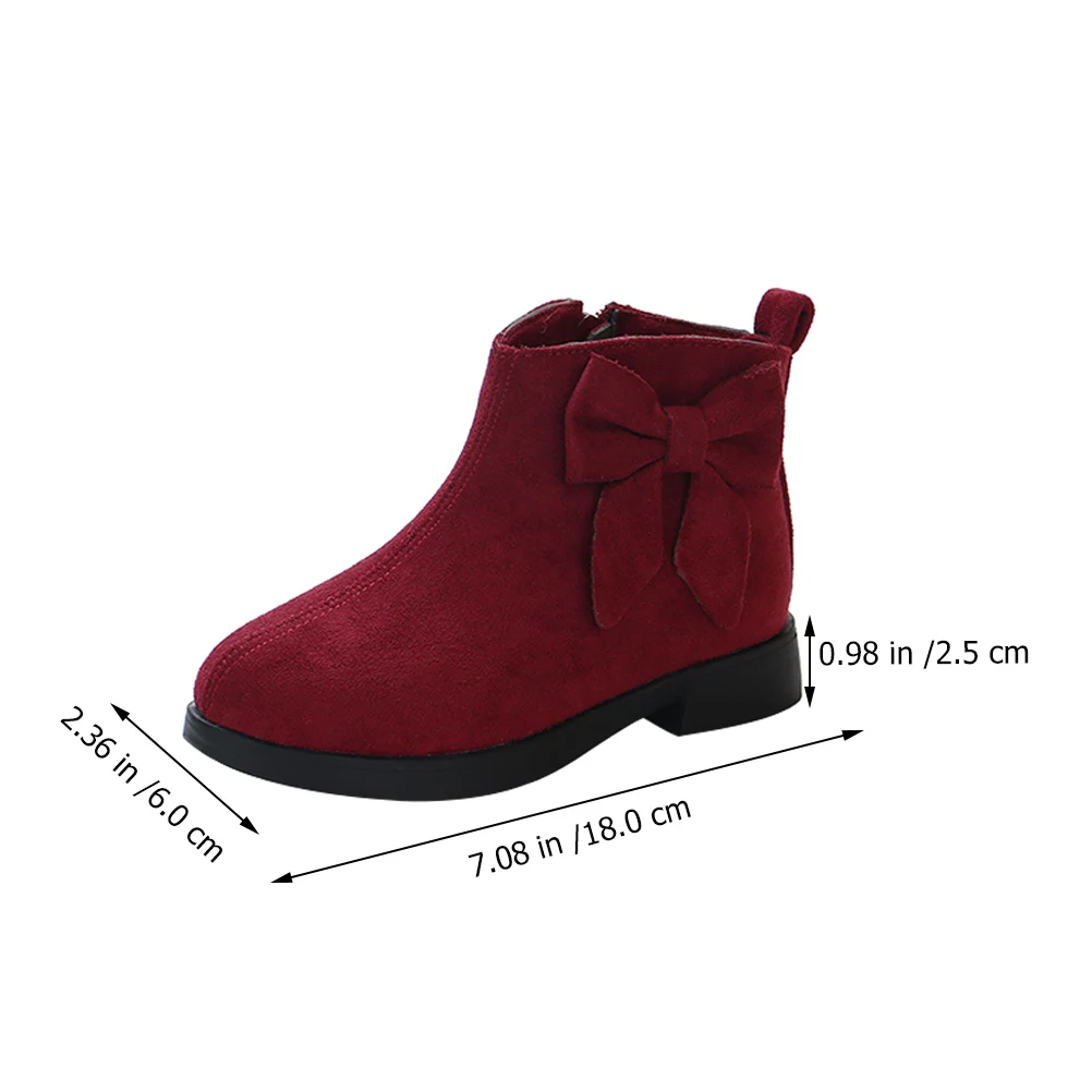 

Children's Single Boots Baby Girl Shoe Shoes for Kids Girls Toddler Ankle Booties