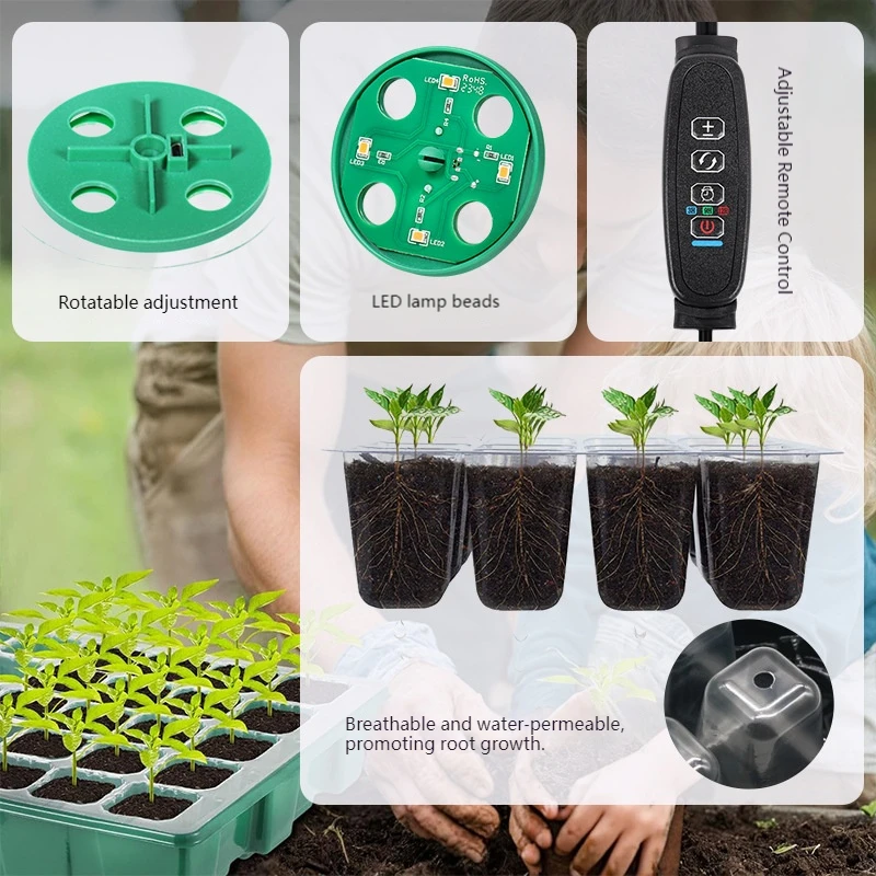 طقم صينية شتلات بـ 24/48 خلية  - مراجعة Dome Propagation Kit وسعره