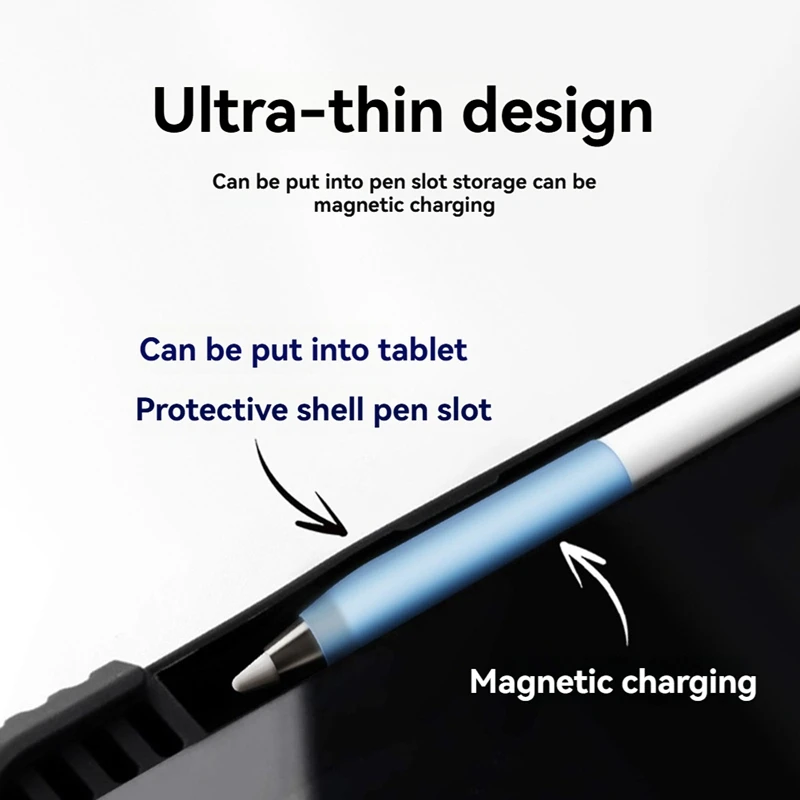 Силиконовый эргономичный держатель, защитный чехол для Apple Pencil 2 3, аксессуары для Ipad Touch Pencil Pro