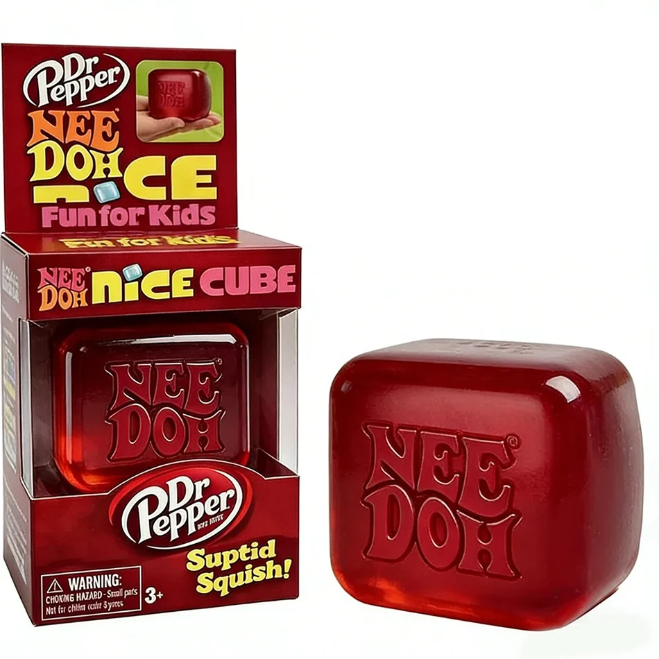 HOT Nedoh Nice Cube Sensory Fidget Cube Stress Relief Anxiety Sensory Tool  Focus ADHD & Office Desk Calming Gadge Squishy ---@@