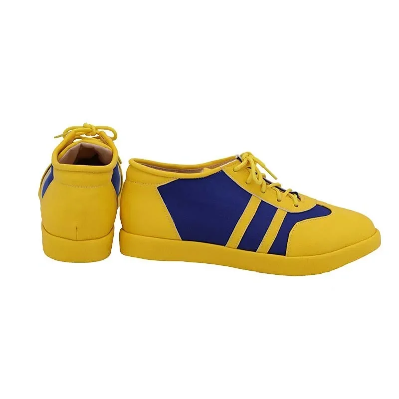 Zapatos de Cosplay de juego Street Fighter Chun Li para mujer, zapatos deportivos amarillos para niña, Halloween, Carnaval, juego de rol, accesorios de disfraces