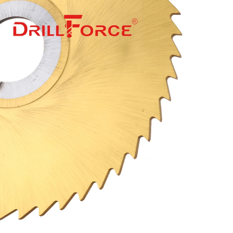 Drillforce Cobalt Milling Saw Blade Dia 40-75mm HSS M35 40mm/60mm/63mm/75mm Circular Slotting Cutter Tools For Stainless Steel