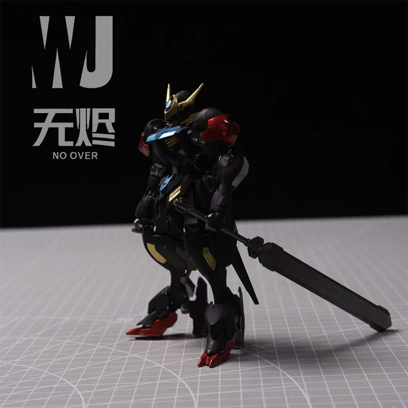 Gaogao modelo barbatos várias cores combinando do rei lobo bo33 hg 1/144 figura de ação modelo presentes brinquedo coleção para crianças