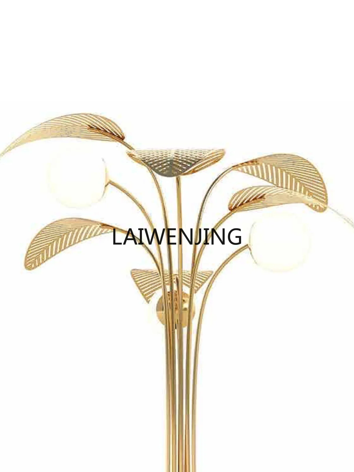 MJY light luxury living room art decoration coconut tree floor luminous ornament