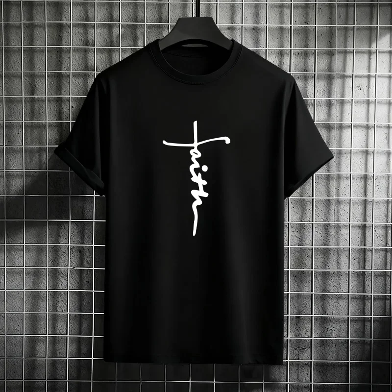 

Простые универсальные качественные мужские хлопковые свободные футболки с короткими рукавами для бега на открытом воздухе, модные повседневные летние удобные повседневные футболки