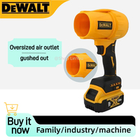 Dewalt 30000RPM Brushless  Air Blower Cordless Turbo Fan Handheld Violent Fan Dryer 20V Rechargeable Dust Blowing Tool