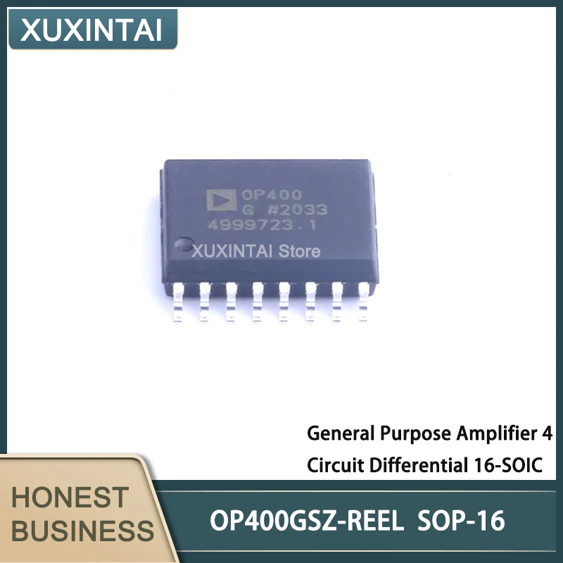 5Pcs/Lot  New Original  OP400GSZ-REEL OP400GSZ  General Purpose Amplifier 4 Circuit Differential 16-SOIC