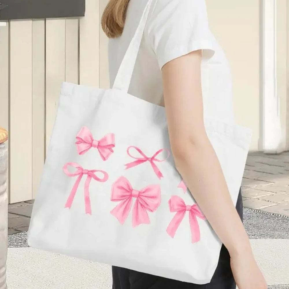 حقيبة حمل القوس Y2K. هدية حفلة عصرية للتسوق والمدرسة والنزهات. أكياس حفاضات للأم الجديدة وهدية عيد الميلاد #1